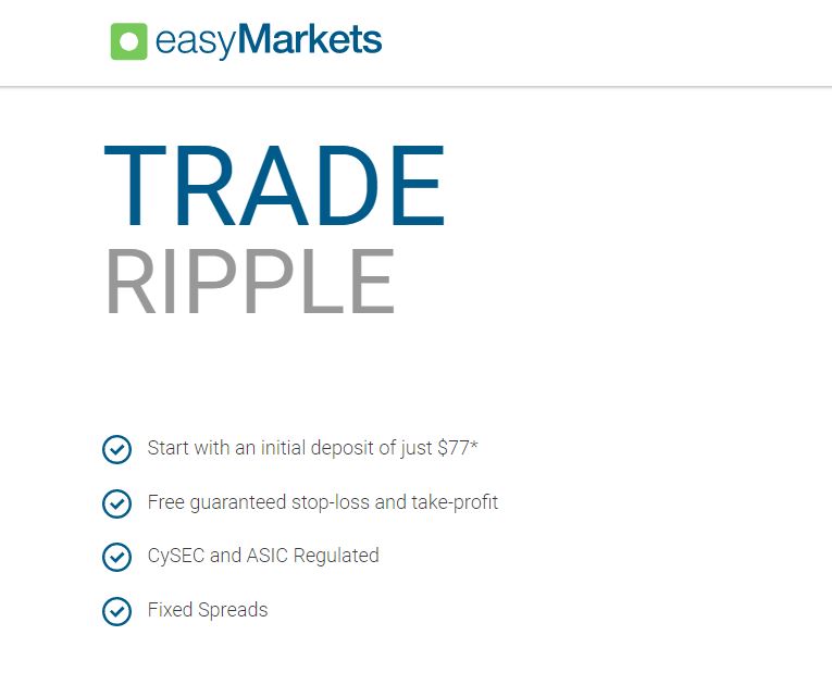 easyMarkets launches Ethereum and Ripple.