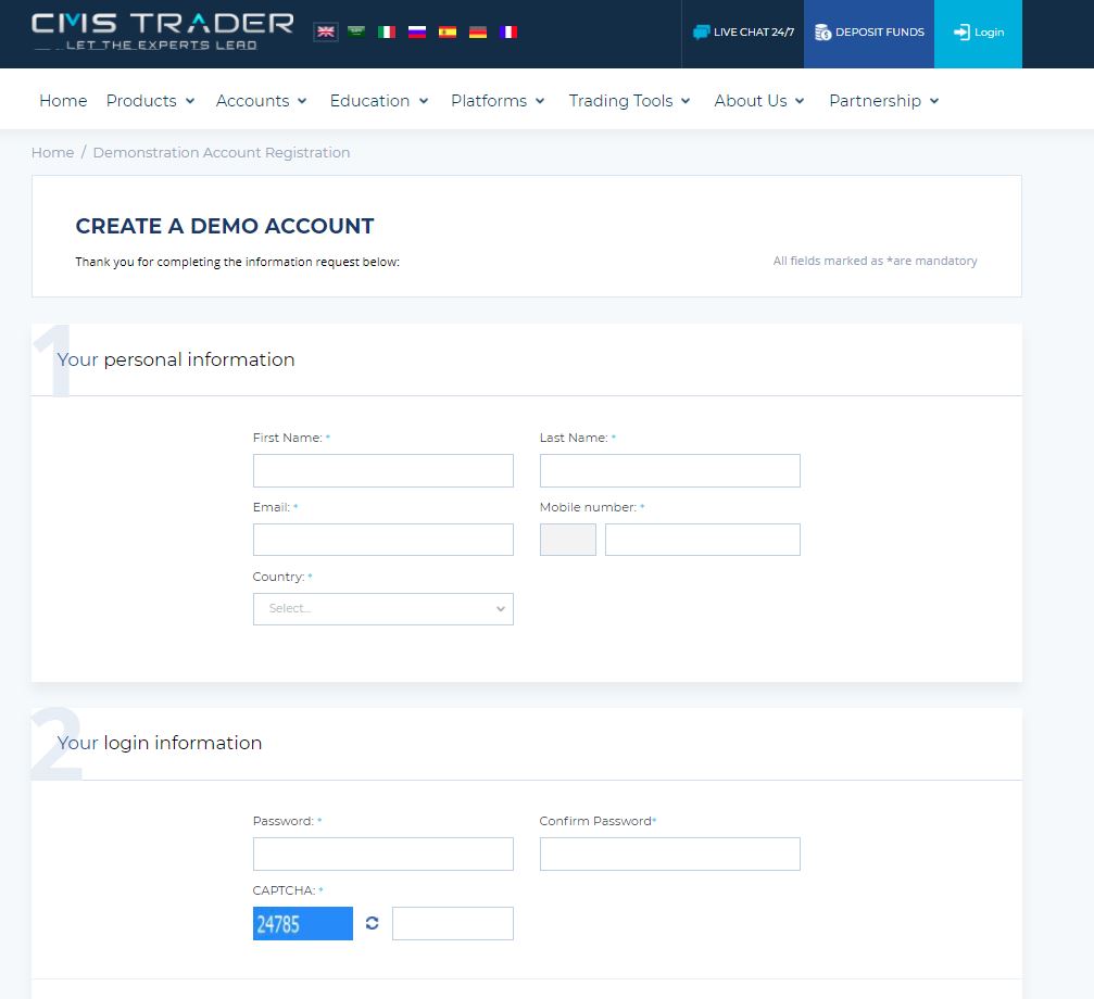 Trade Forex & Cryptocurrencies through CMSTrader.