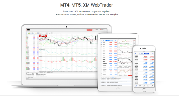XM Global Trading - MT4 and MT5 Platforms