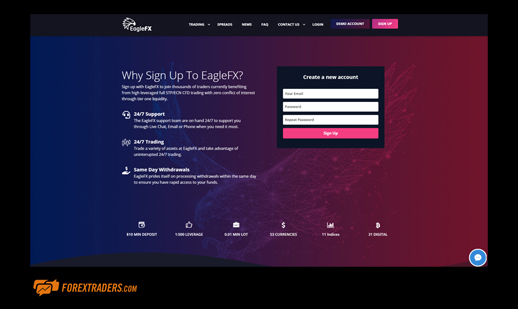 Signup-Eaglefx | Forextraders