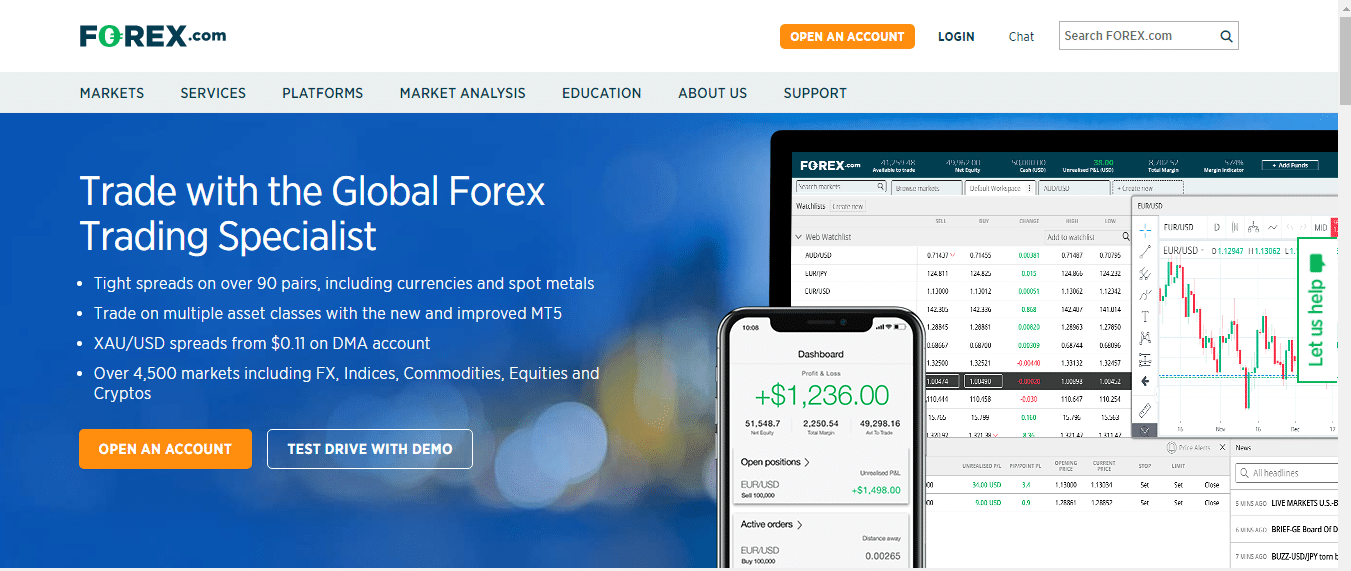 Forex.com – forex broker