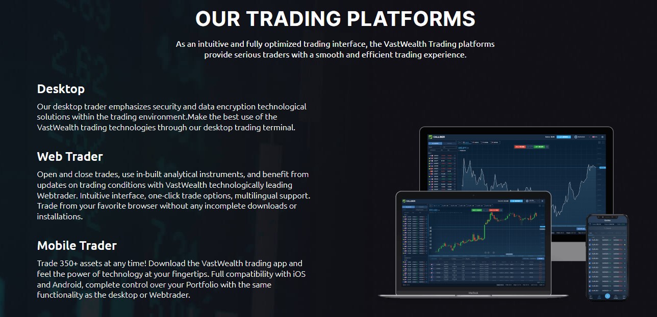 vastwealth trading platforms