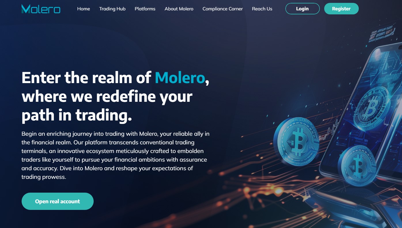 Molero home page